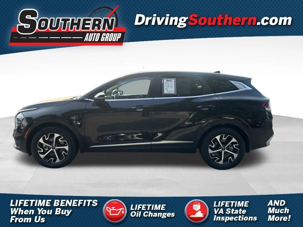 Used 2024 Black Kia EX image 1