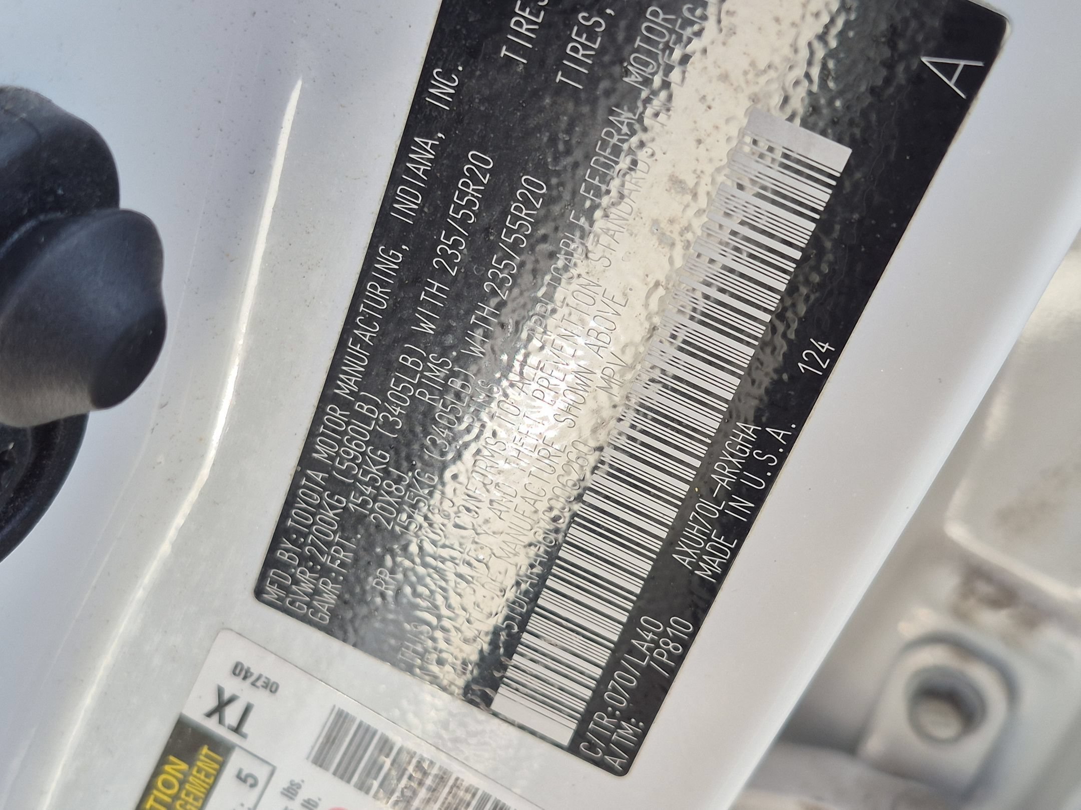 Used 2021 Blizzard Pearl Toyota Hybrid Platinum image 35
