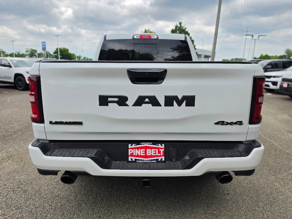 New 2026 Ivory White Tri-Coat Pearl-Coat Exterior Paint RAM Laramie image 12
