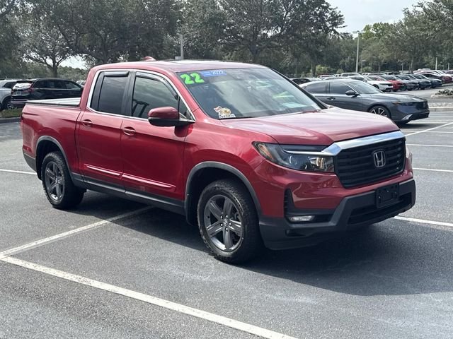 Certified Used 2022 Radiant Red Metallic II Honda AWD RTL image 3