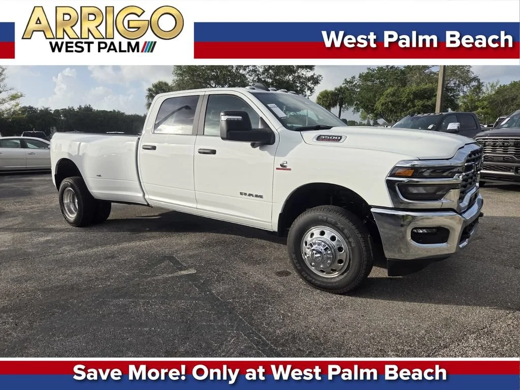 New 2026 Bright White Clear-Coat Exterior Paint RAM Big Horn image 1