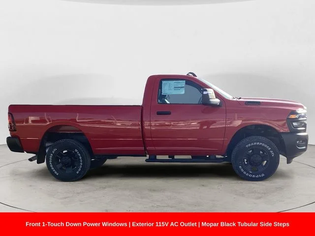 New 2026 Flame Red Clearcoat Ram TRADESMAN REGULAR CAB 4X4 8