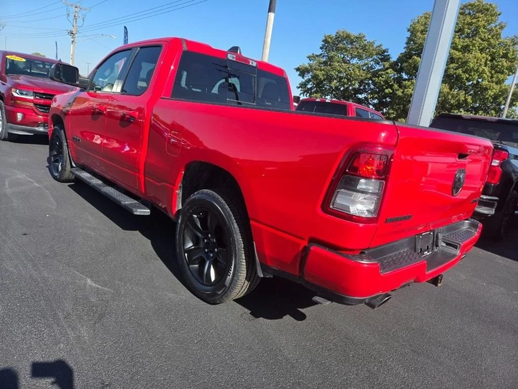 Used 2022 Flame Red Clearcoat Ram Big Horn image 4