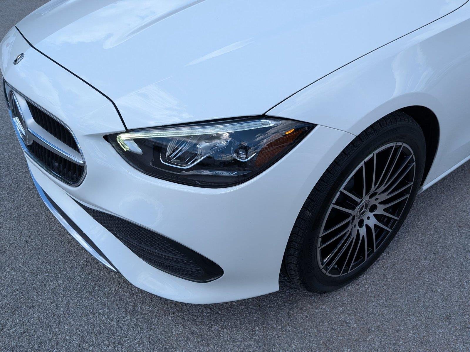 Used 2022 Polar White Mercedes-Benz C 300 image 9