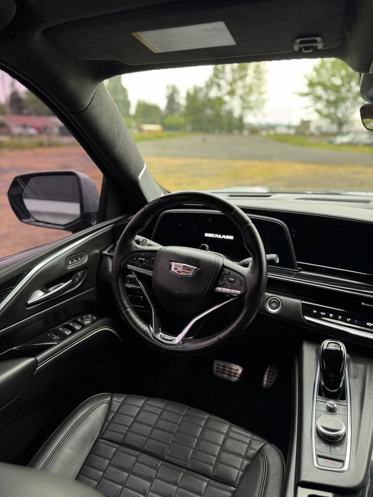 Used 2023 Argent Silver Metallic Cadillac V-Series image 45