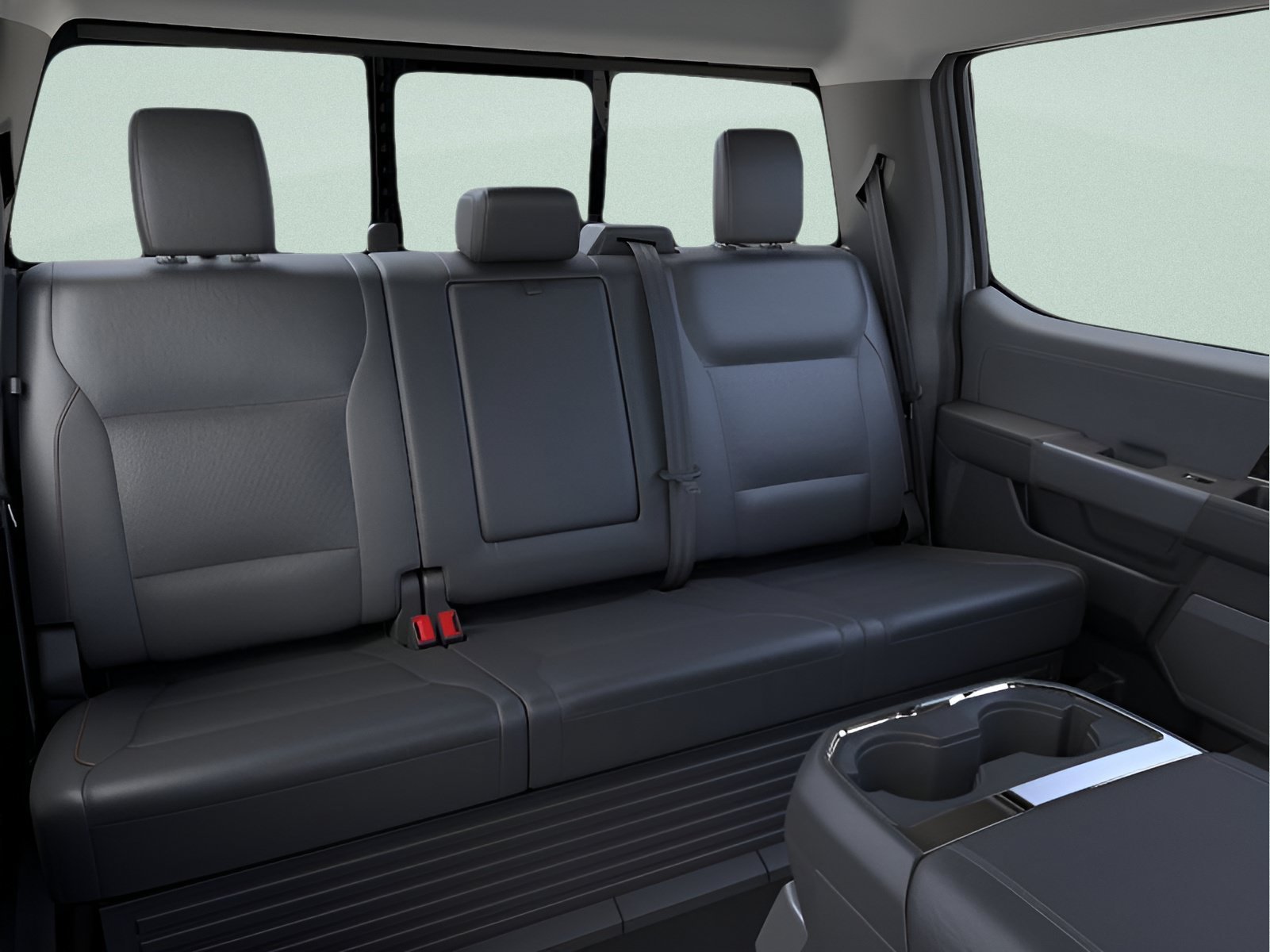 New 2026 Glacier Gray Metallic Tri-Coat Ford LARIAT image 12