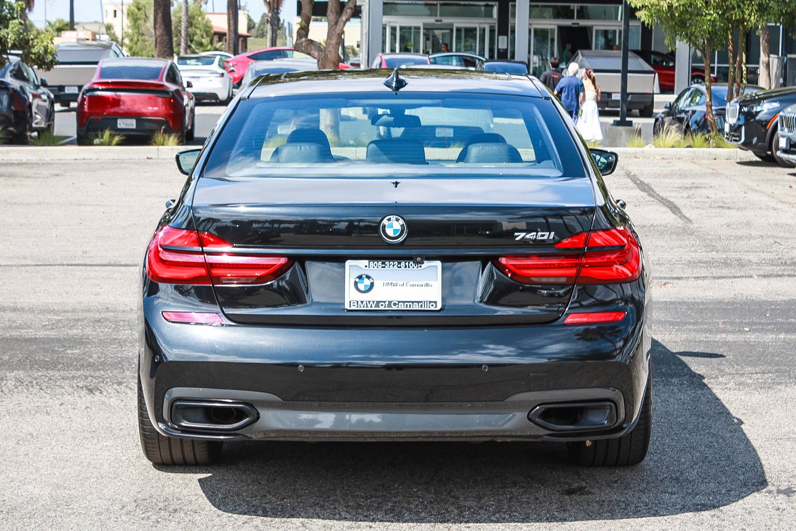 Used 2019 Black Sapphire Metallic BMW 740i image 5