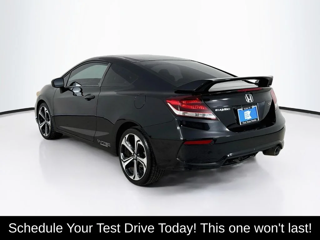 Used 2015 Crystal Black Pearl Honda Si image 5