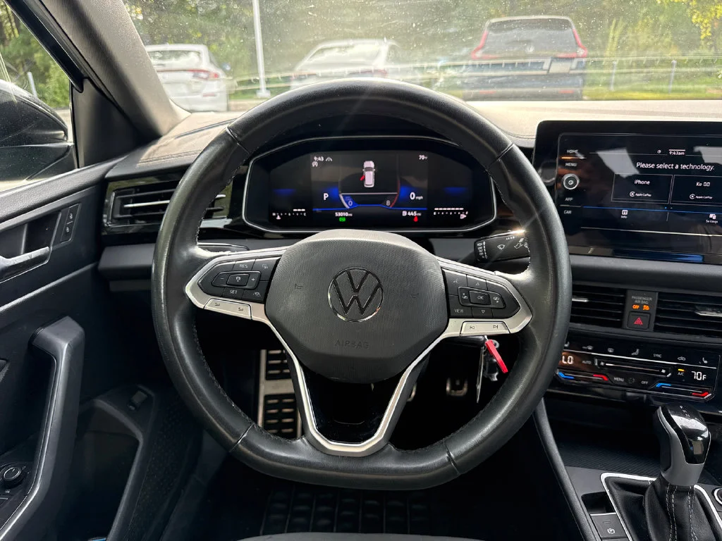 Used 2025 Deep Black Pearl Volkswagen 1.5T Sport image 19