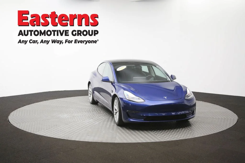 Used 2021 Blue Tesla Long Range image 48