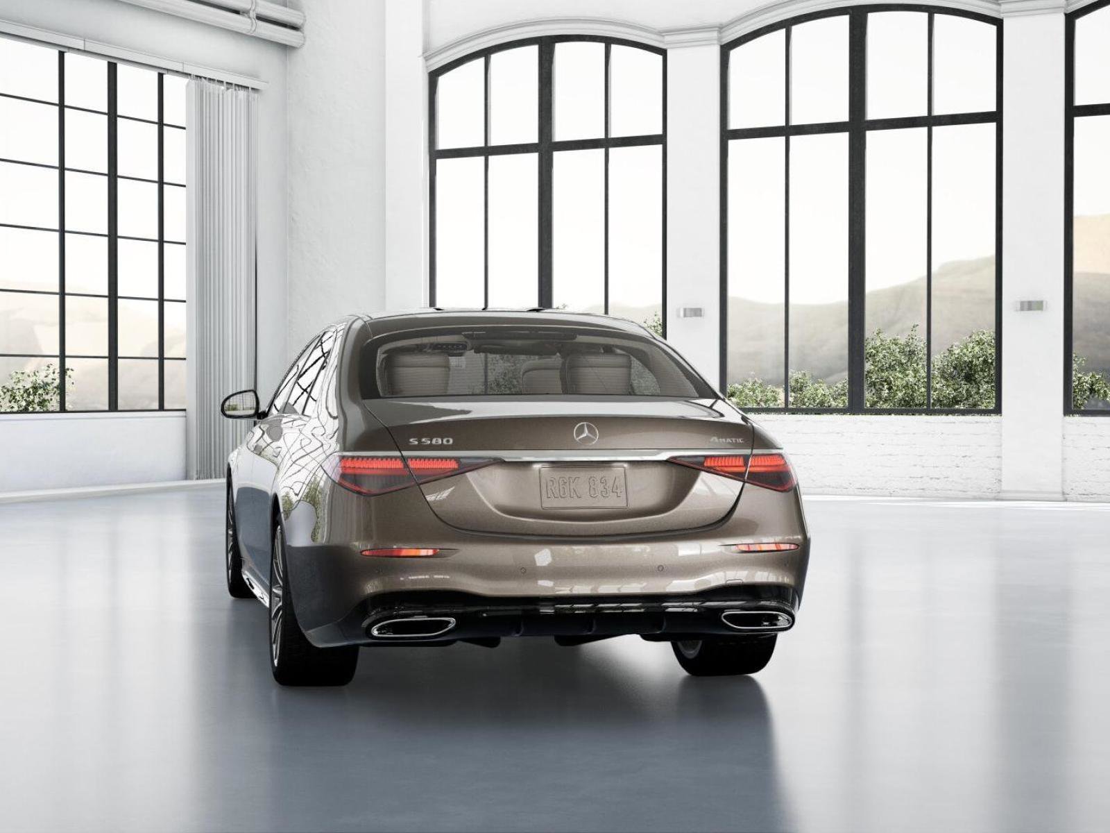 New 2026 Sonoran Brown Metallic Mercedes-Benz S 580 image 69