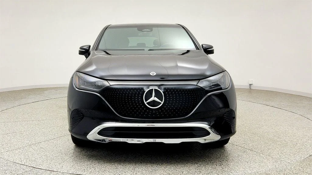 Used 2024 Obsidian Black Metallic Mercedes-Benz EQE 350+ SUV w/ Nappa Leather & Ventilated Seats image 2