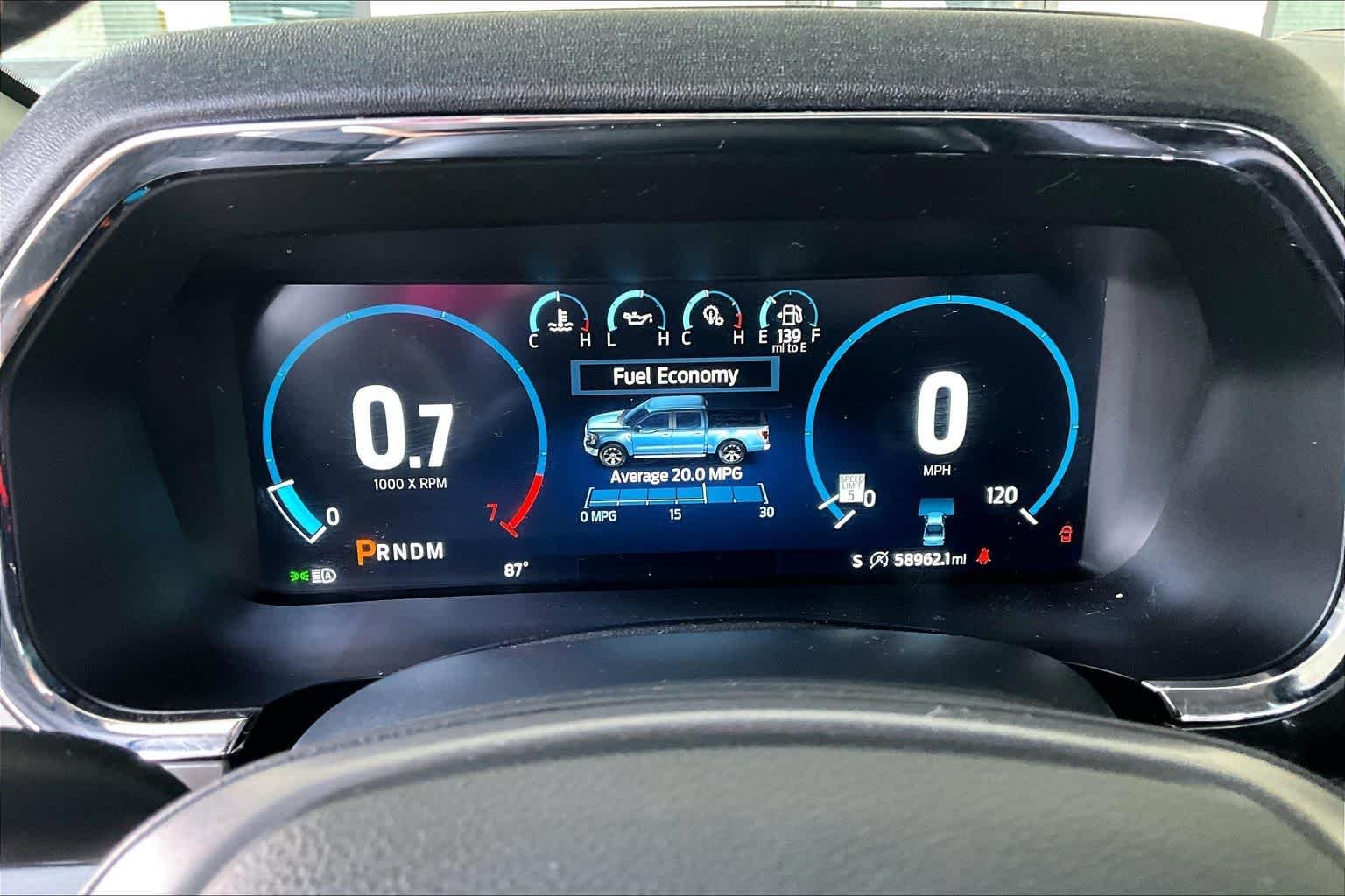 Used 2023 Antimatter Blue Ford LARIAT image 25