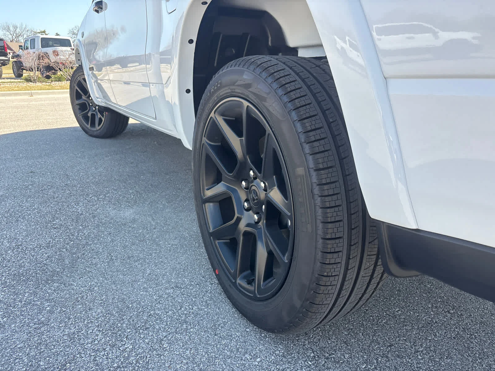 New 2026 Bright White Clearcoat Ram Laramie image 6