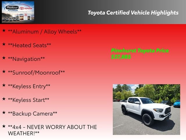 Used 2021 White Toyota TRD Off-Road image 34