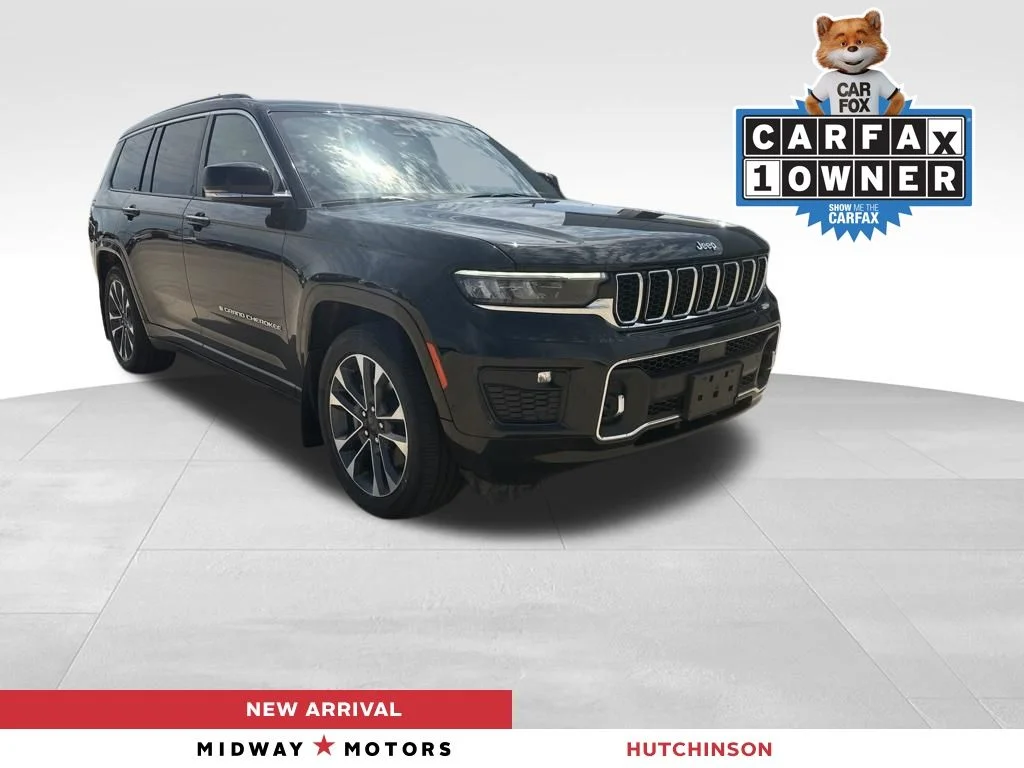 Used 2023 Black Jeep Overland image 1
