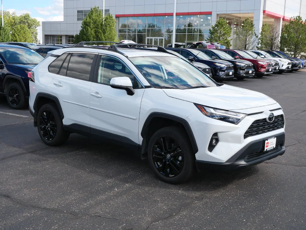 Certified 2023 Toyota RAV4 XLE Premium with VIN 2T3A1RFV0PW389690 for sale in Minneapolis, Minnesota