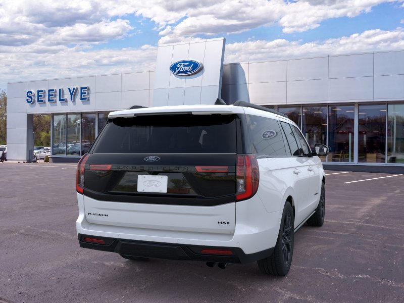 New 2025 Star White Metallic Tri-Coat Ford Platinum® MAX image 8