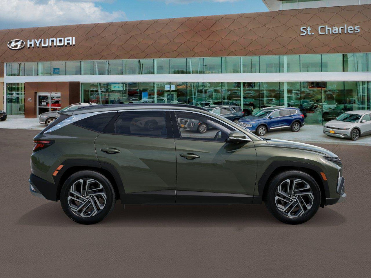 New 2026 Green Hyundai SEL AWD image 7