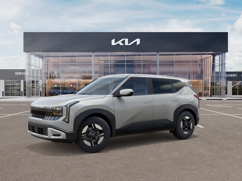 New 2027 Ivory Silver Kia LX image 3