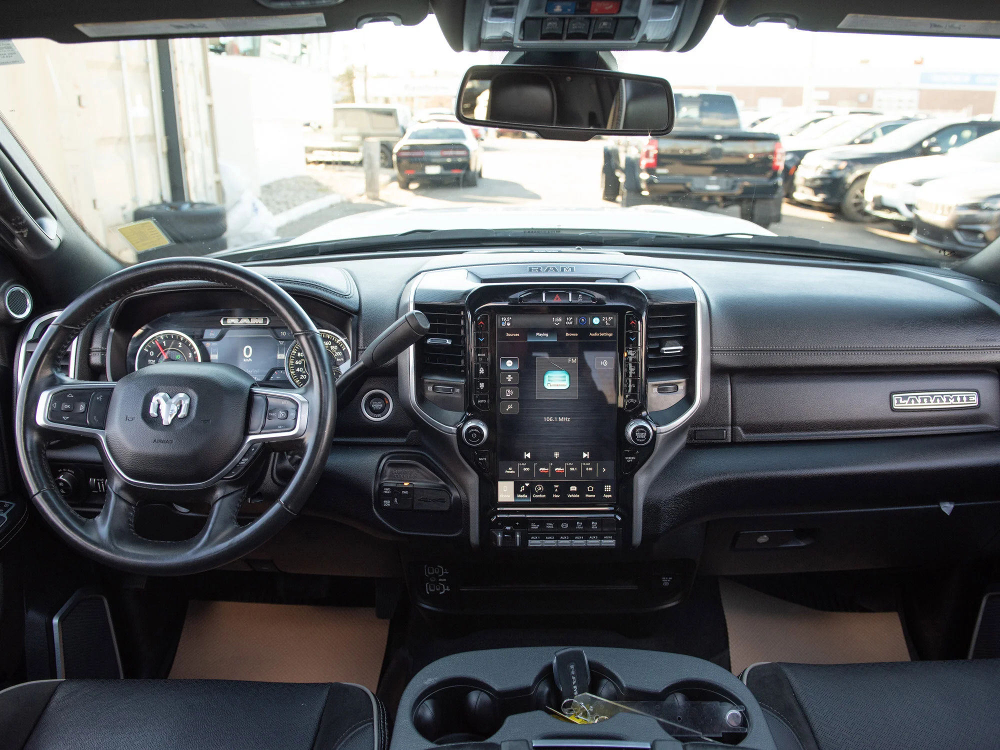 Certified Used 2024 White RAM Laramie * Cummins | Night Edition 6Passenger | Towing Tech | 5th Wheel | Heated Seats image 4