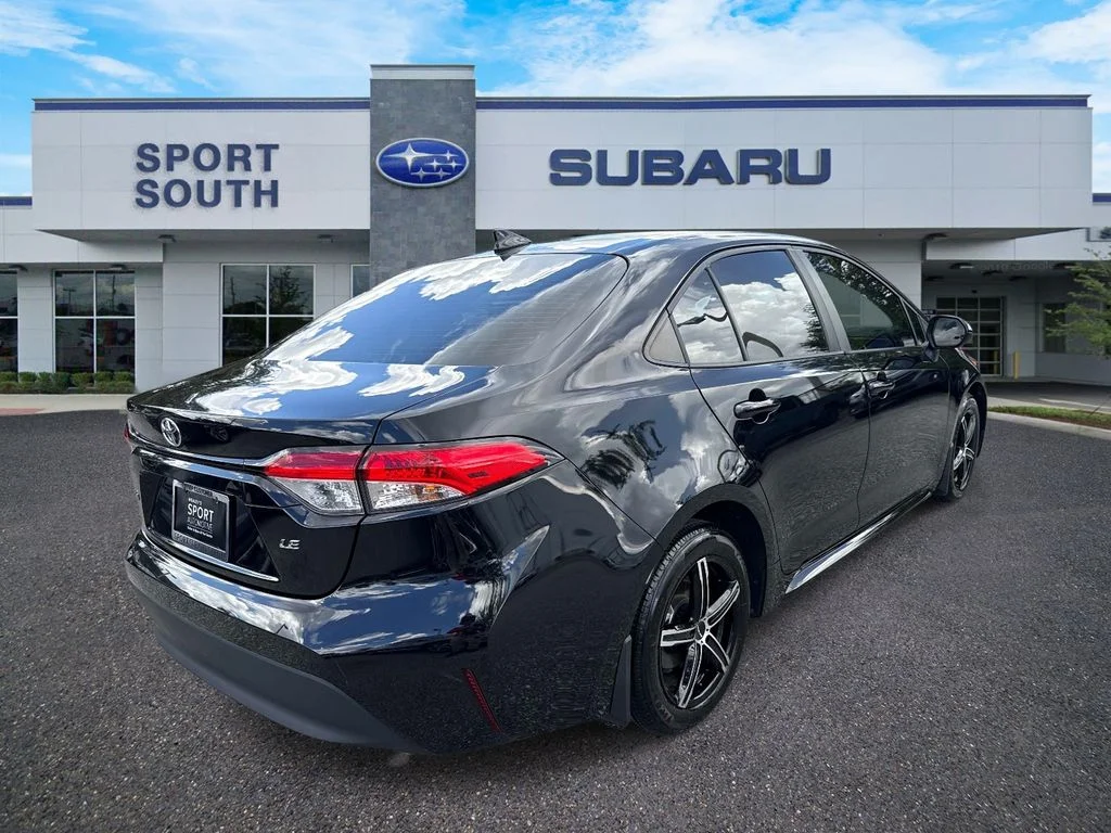 Used 2025 Black Toyota LE image 3