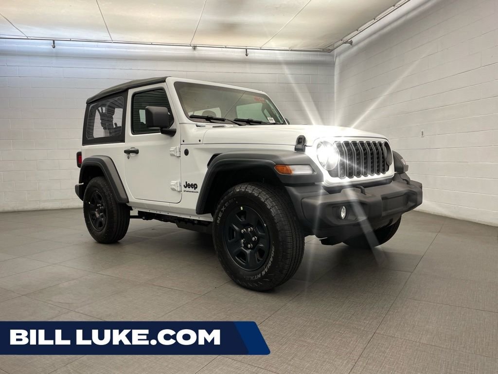 New 2026 Bright White Clear-Coat Exterior Paint Jeep Sport image 1