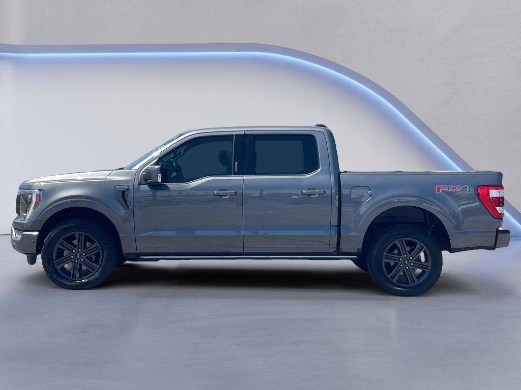 Used 2021 Carbonized Gray Metallic Ford LARIAT image 23