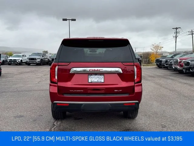 Certified Used 2022 CAYENNE RED TINTCOAT GMC SLT image 4