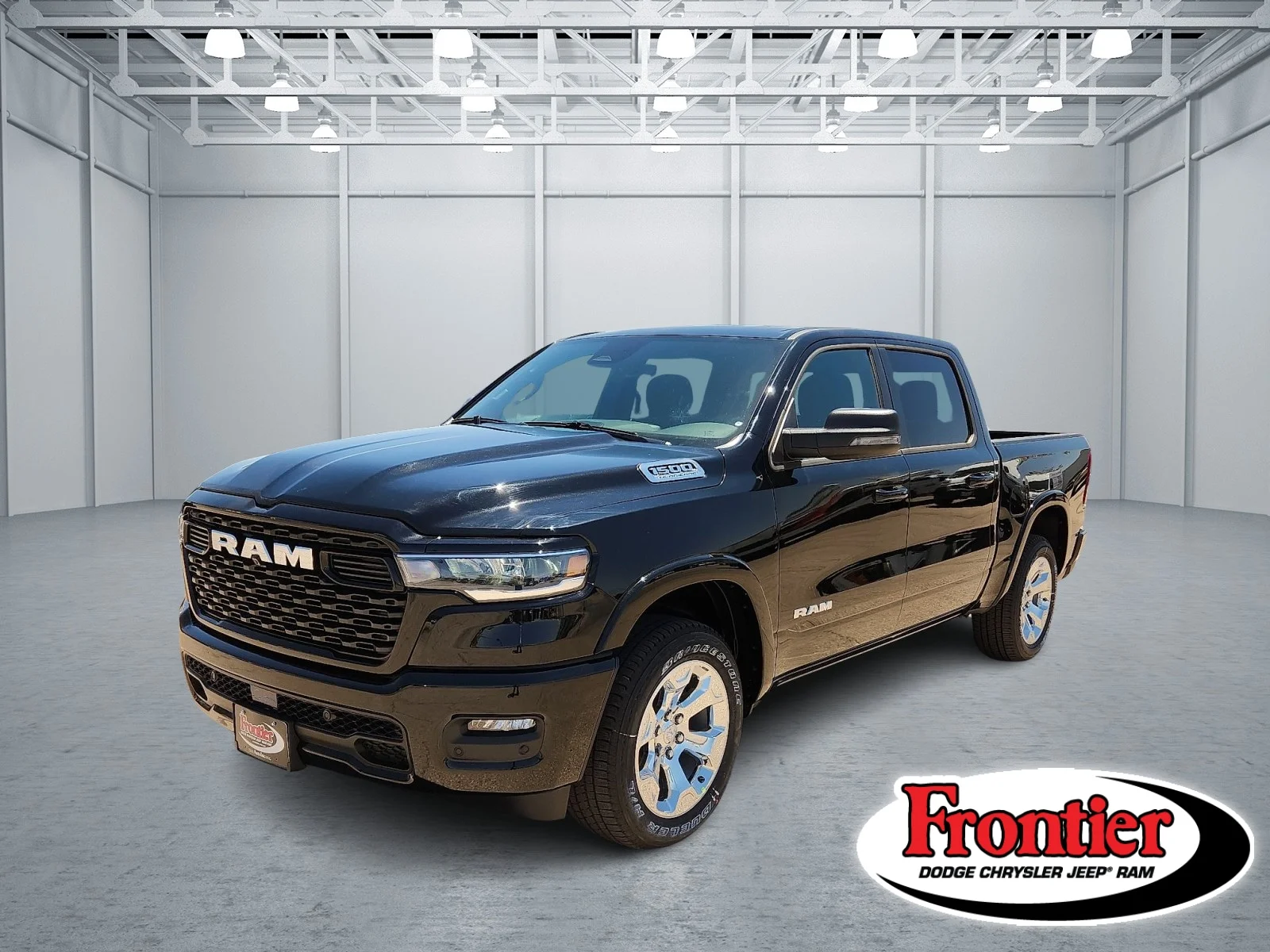 New 2026 Diamond Black Crystal Pearl-Coat  Paint Ram LONE STAR CREW CAB 4X4 5