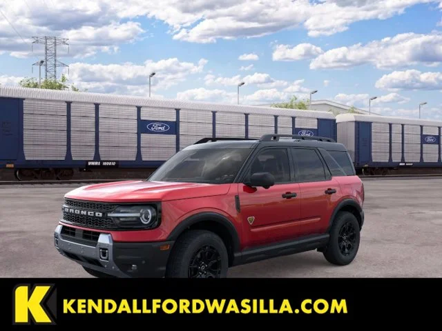 New 2026 Ruby Red Ford Badlands image 1