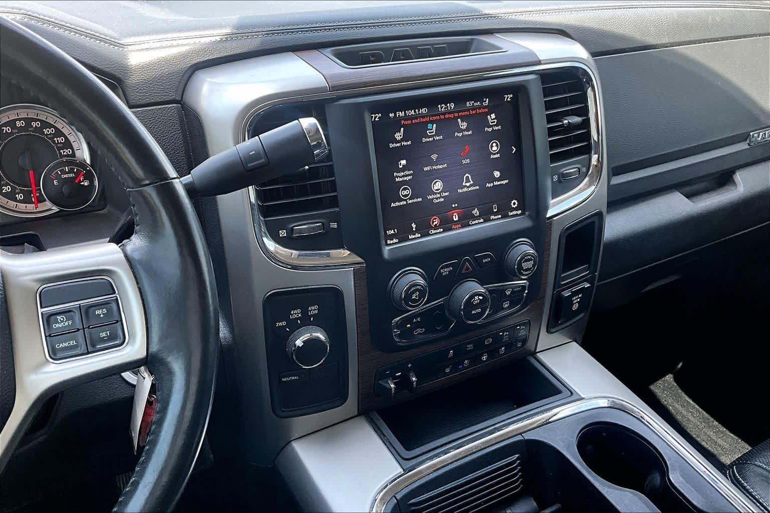 Used 2018 Flame Red Clearcoat Ram Laramie image 7
