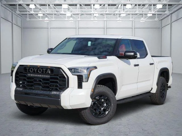New 2026 White Toyota TRD Pro 4x4 CrewMax 5.5 ft. box 145.7 in. WB image 1