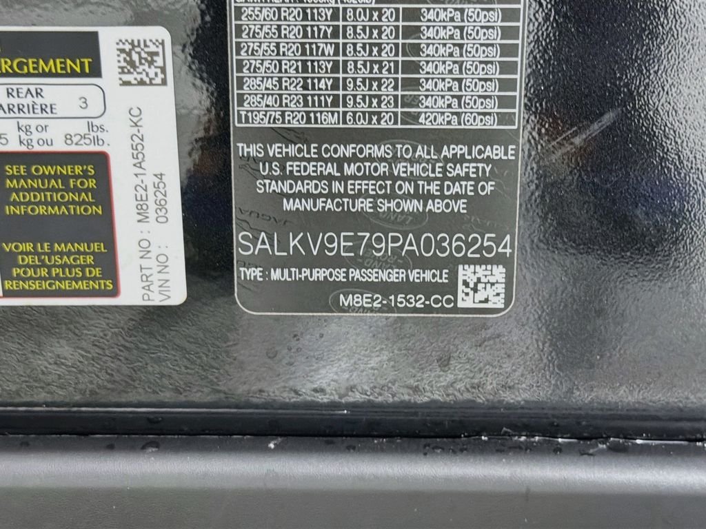 Certified Used 2023 Black Land Rover First Edition image 35