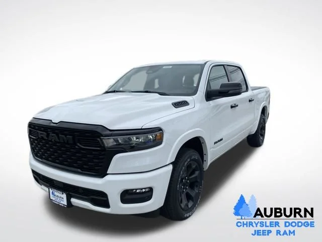 New 2026 Bright White Clearcoat RAM BIG HORN image 3