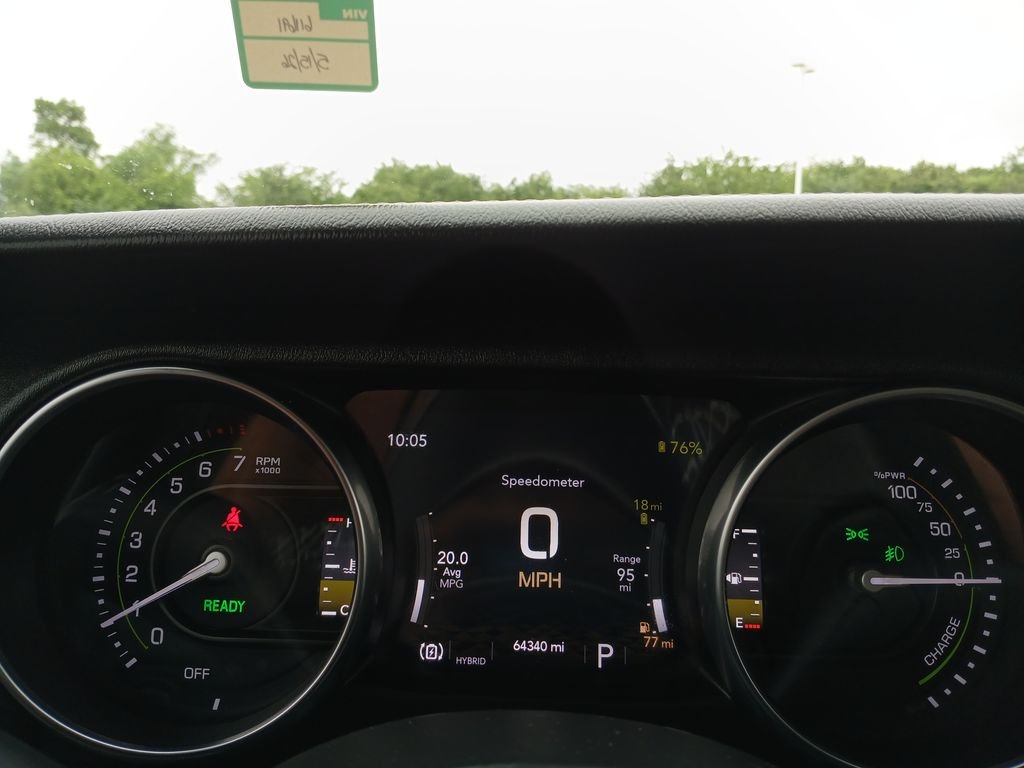 Used 2023 White Jeep Sahara 4xe image 11