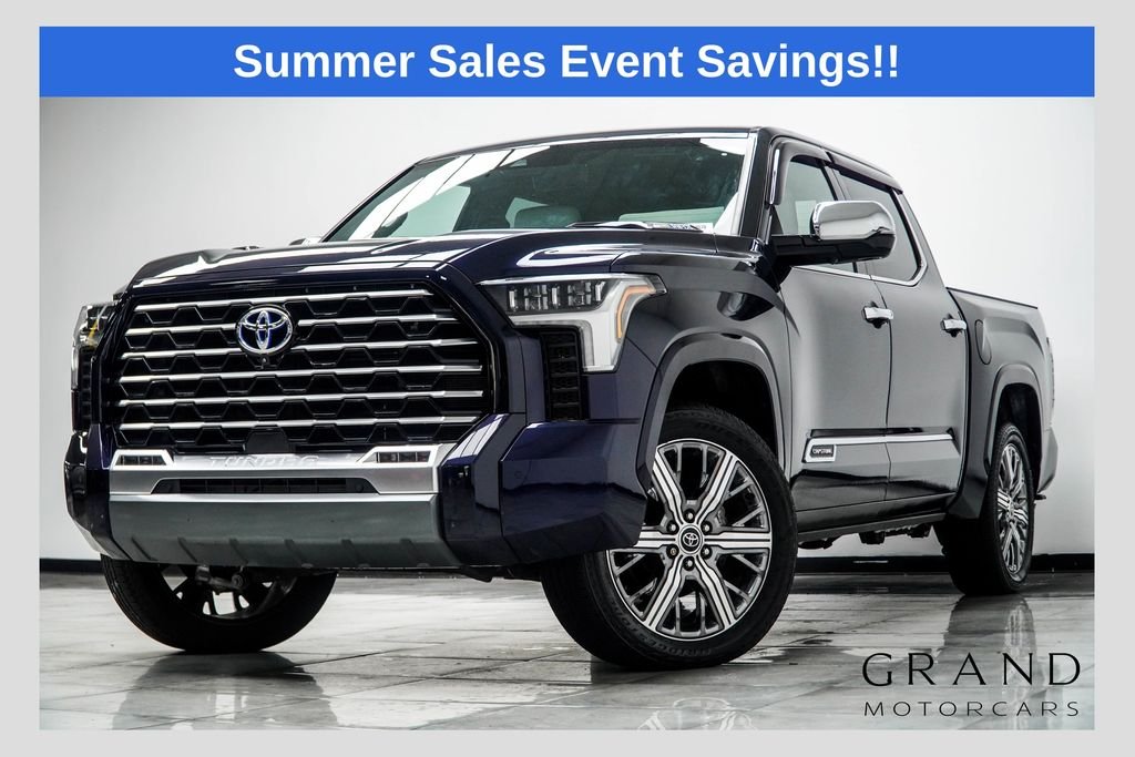 Used 2023 Blue Toyota Capstone image 1