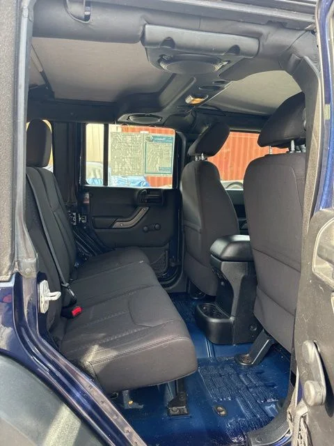 Used 2013 Blue Jeep Unlimited Sport image 15