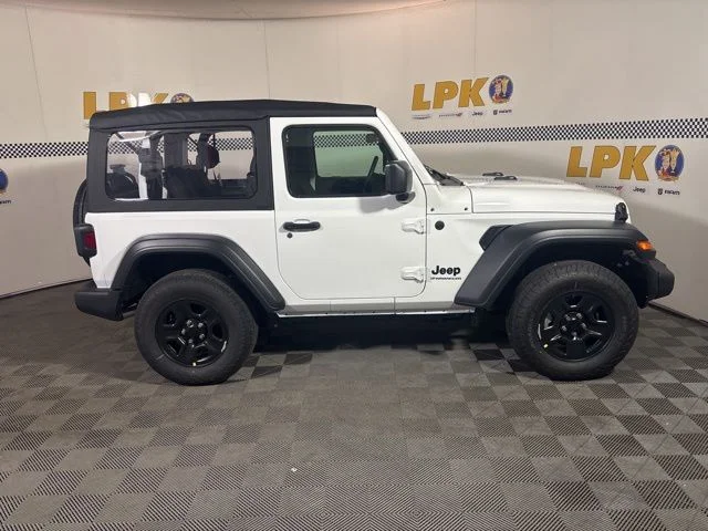 New 2026 Bright White Clear-Coat Exterior Paint Jeep Sport image 2