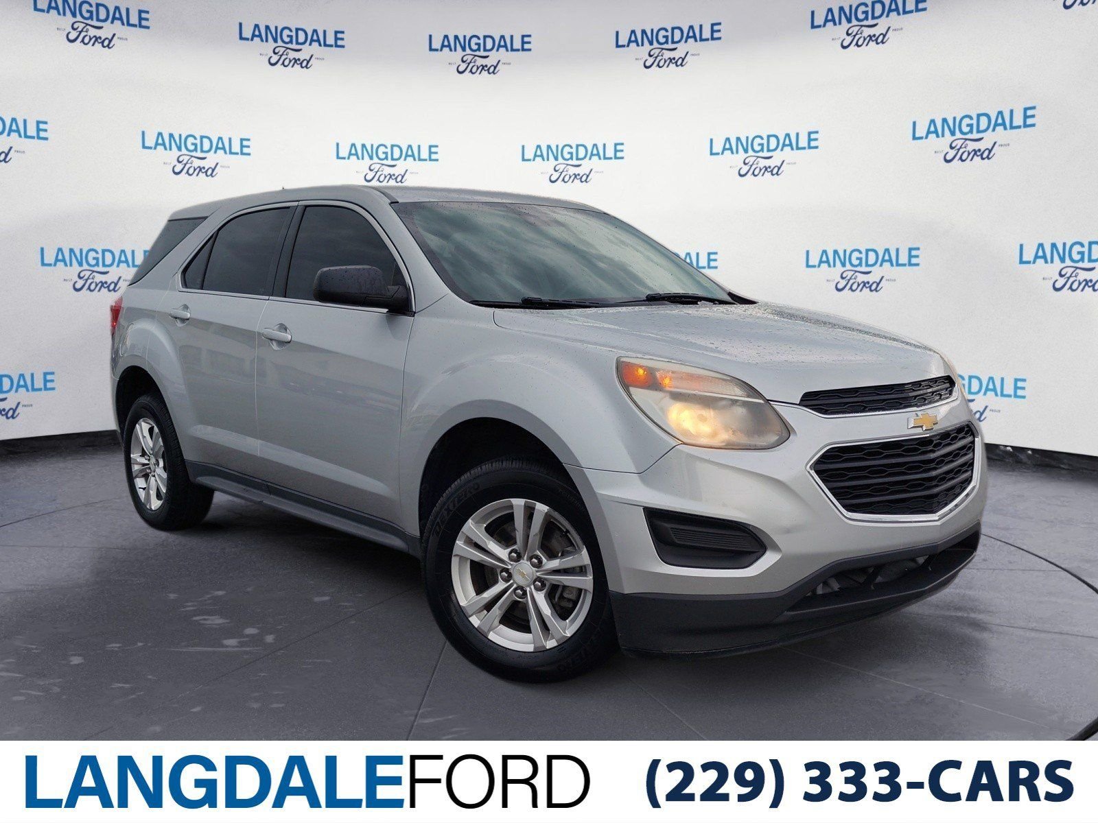 Used 2017 Silver Ice Metallic Chevrolet LS image 1