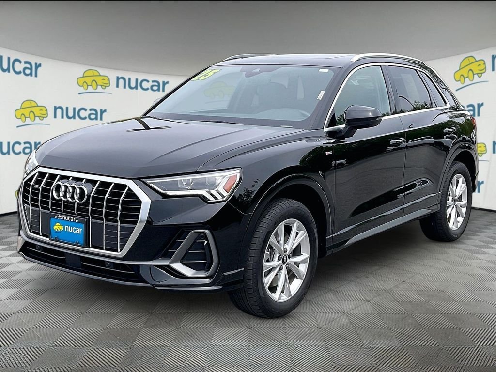 Used 2025 Mythos Black Metallic Audi Premium Plus image 3