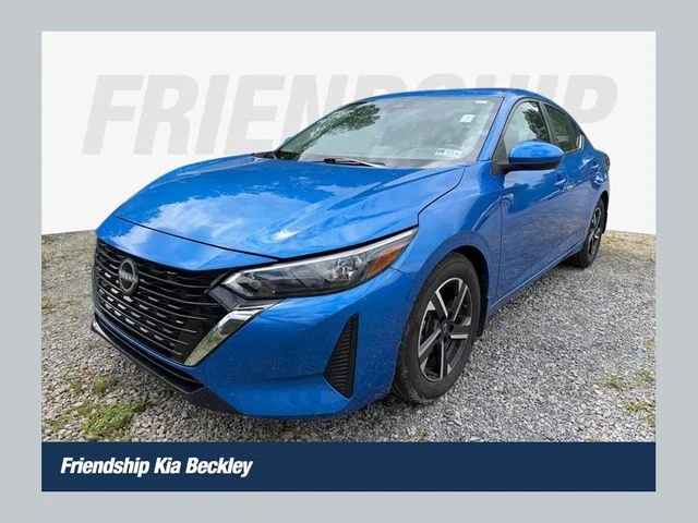 Used 2024 Blue Nissan SV image 1