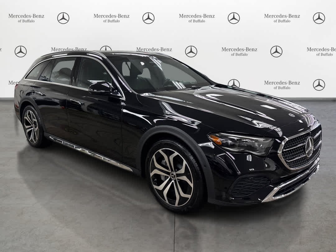 New 2025 Obsidian Black Metallic Mercedes-Benz E 450 image 3