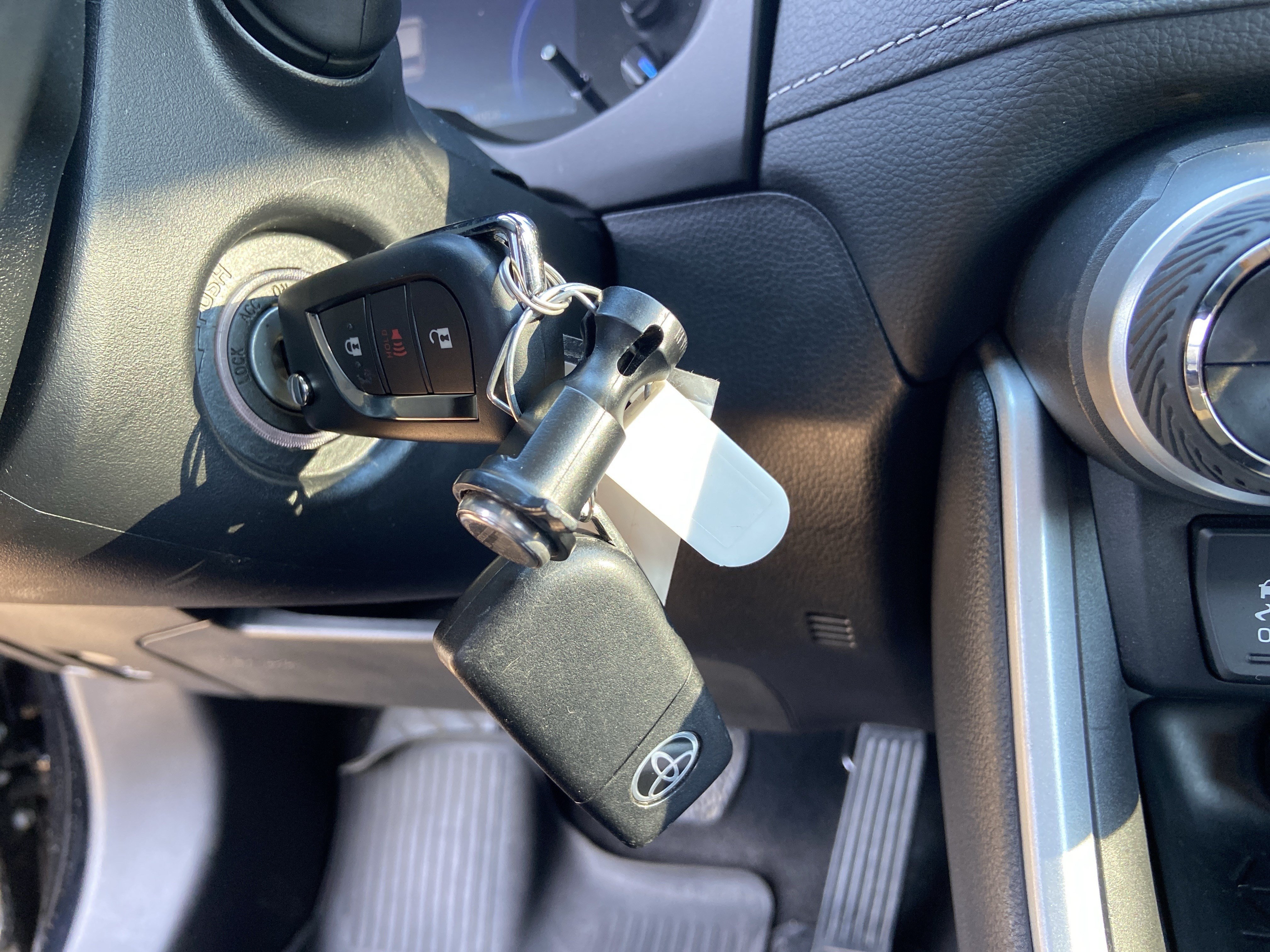 Used 2023 Midnight Black Metallic Toyota Hybrid LE image 41