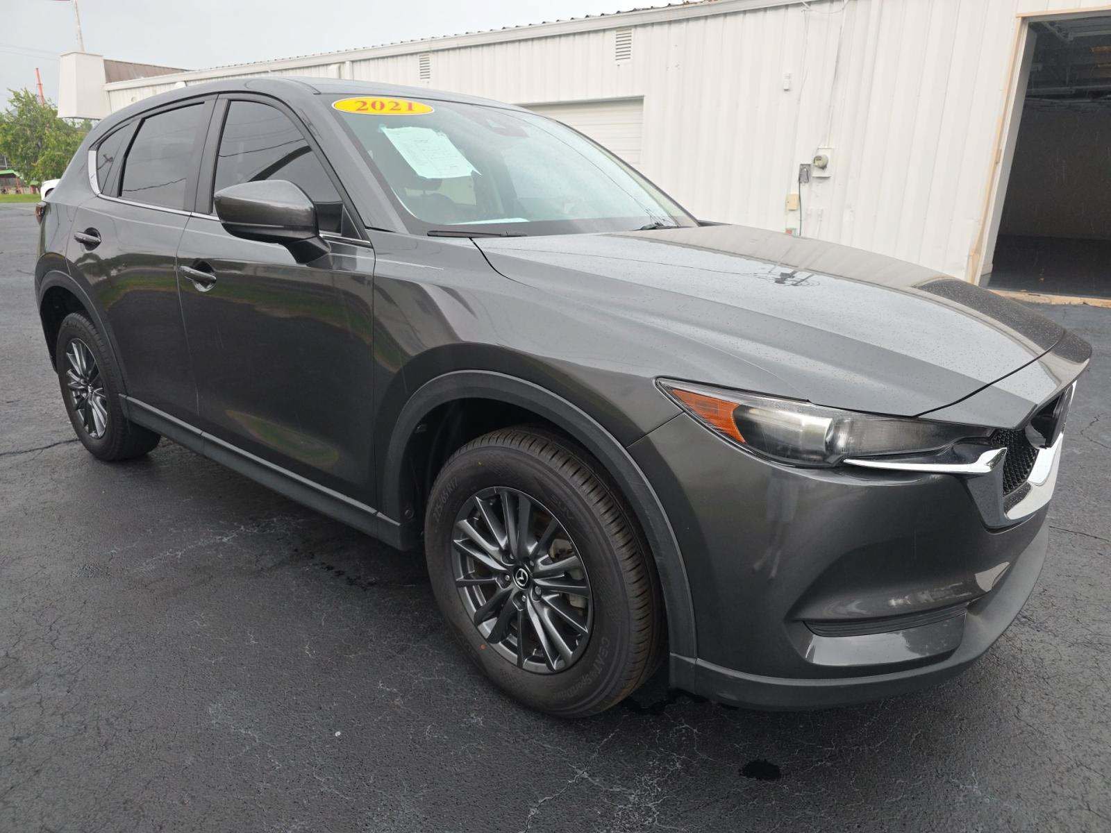 Used 2021 Machine Gray Metallic Mazda Touring image 4