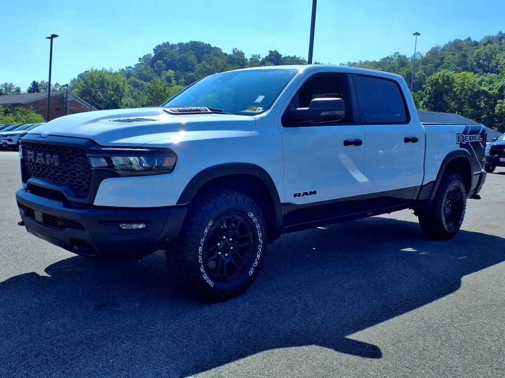 New 2026 Bright White Clear-Coat Exterior Paint RAM Rebel image 3