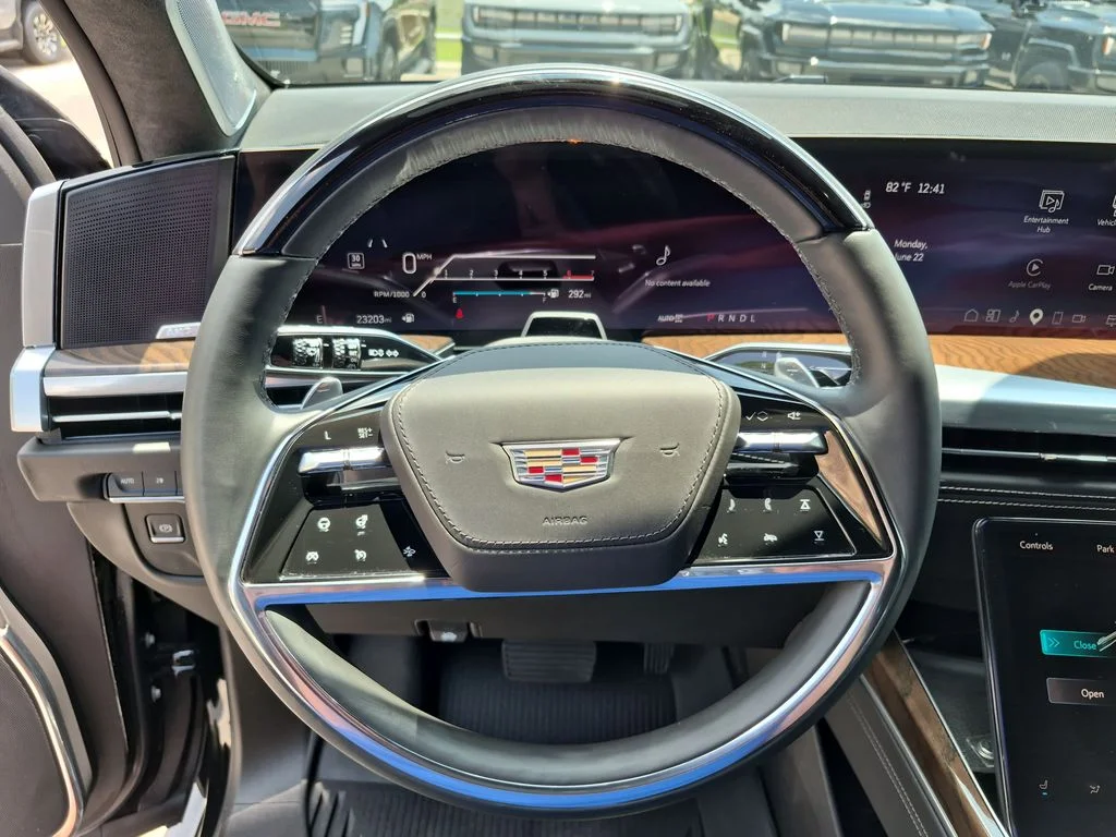Used 2025 Black Cadillac Sport Platinum image 24