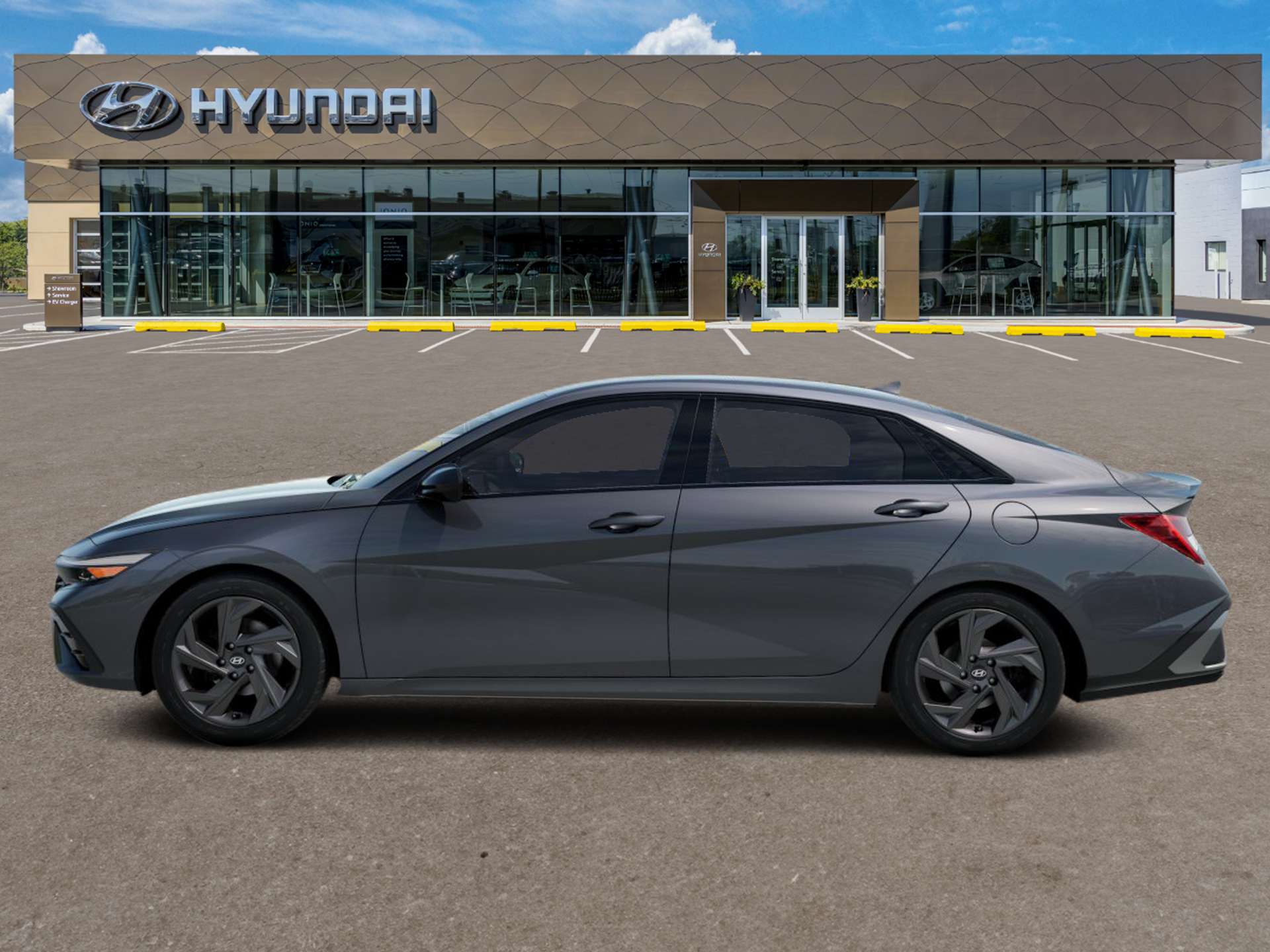 New 2026 Ecotronic Gray Hyundai SEL Sport Plus image 3