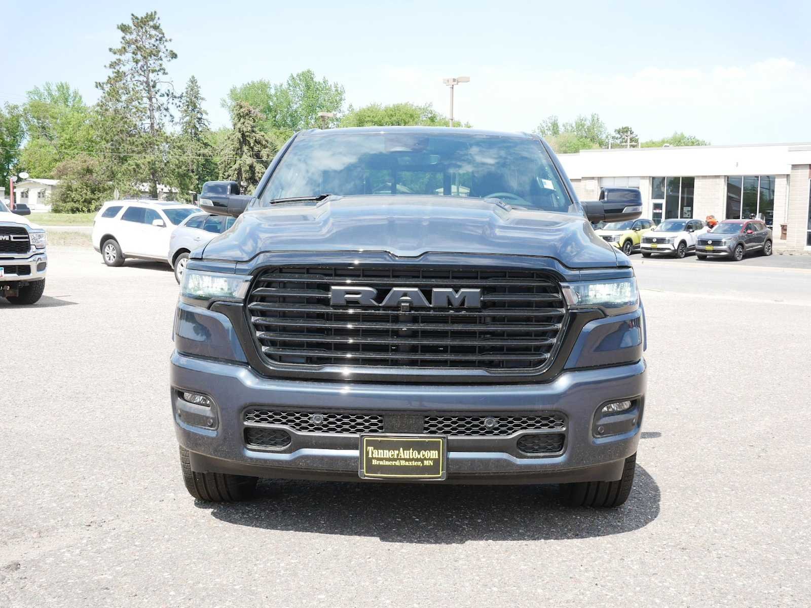 New 2026 Forged Blue Metallic Exterior Paint RAM Laramie image 2