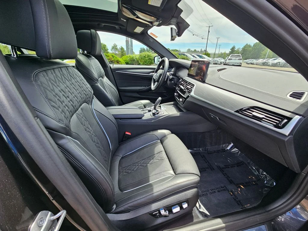 Certified Used 2023 Dark Graphite Metallic BMW M550i xDrive image 14